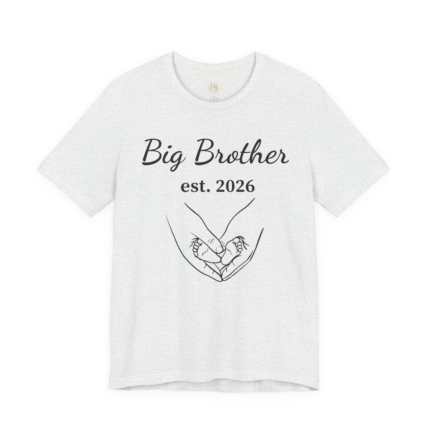 Big Brother T-Shirt "est. 2026" – New Sibling Announcement Tee