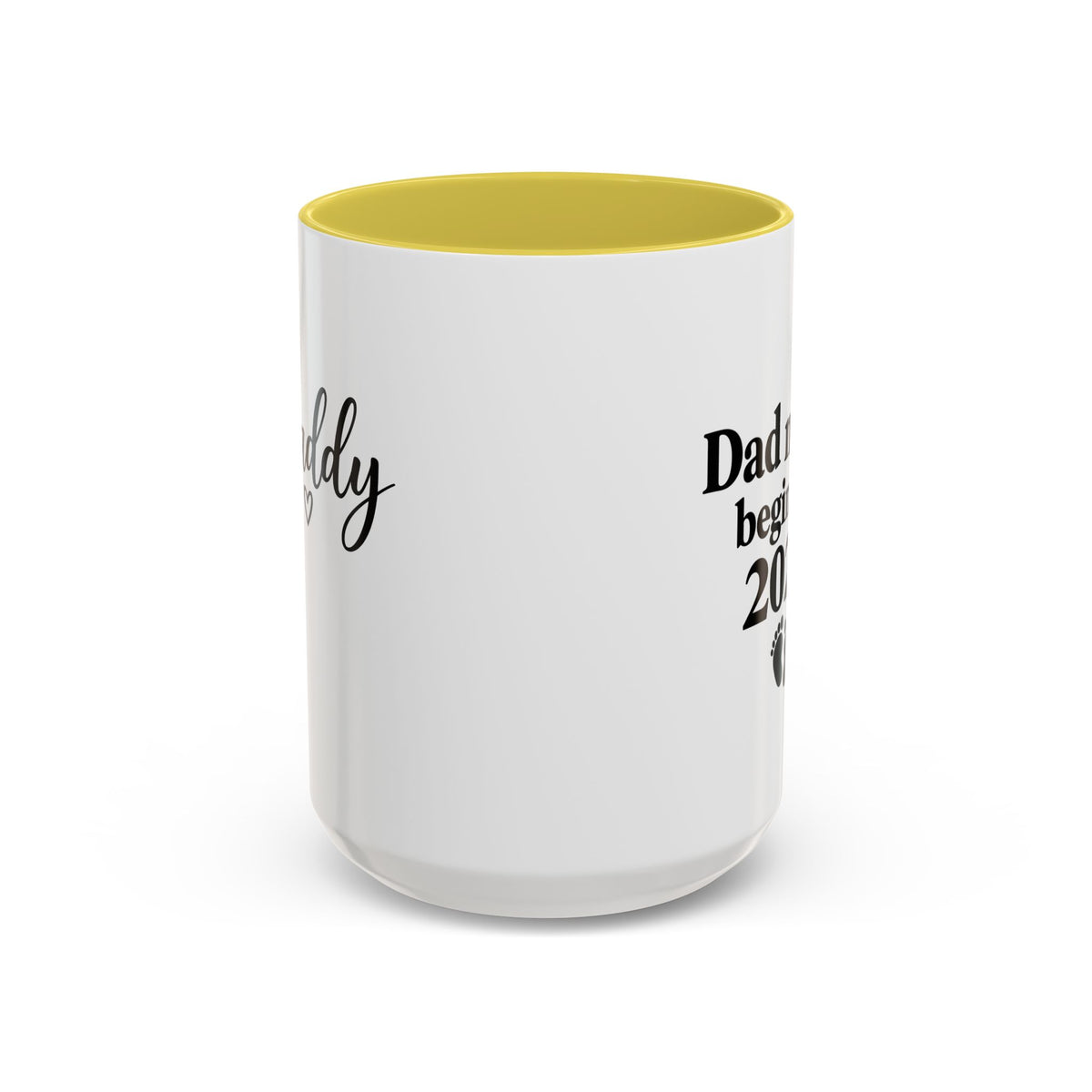 Daddy Est. 2027 Gift-Reveal Ceramic Mug
