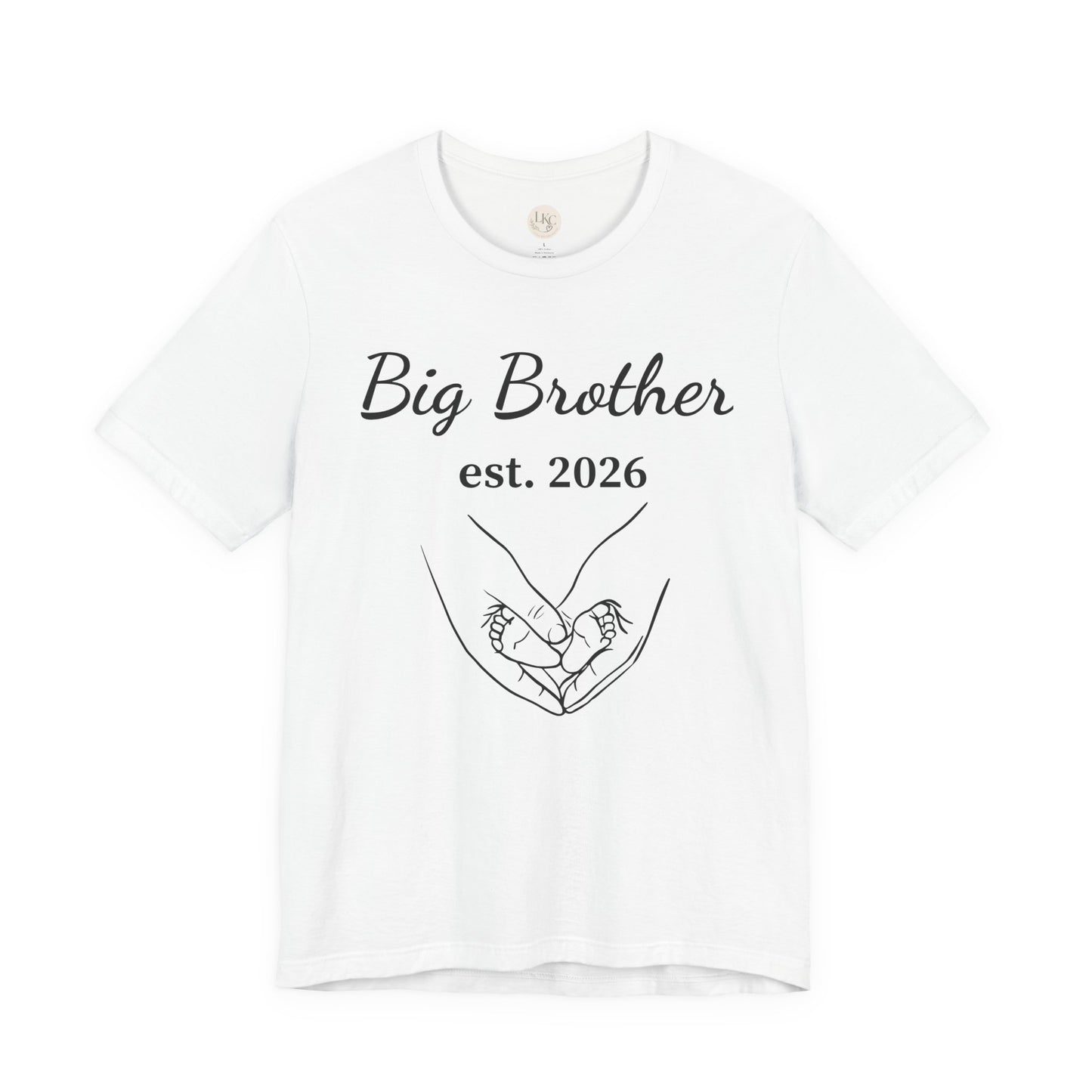 Big Brother T-Shirt "est. 2026" – New Sibling Announcement Tee