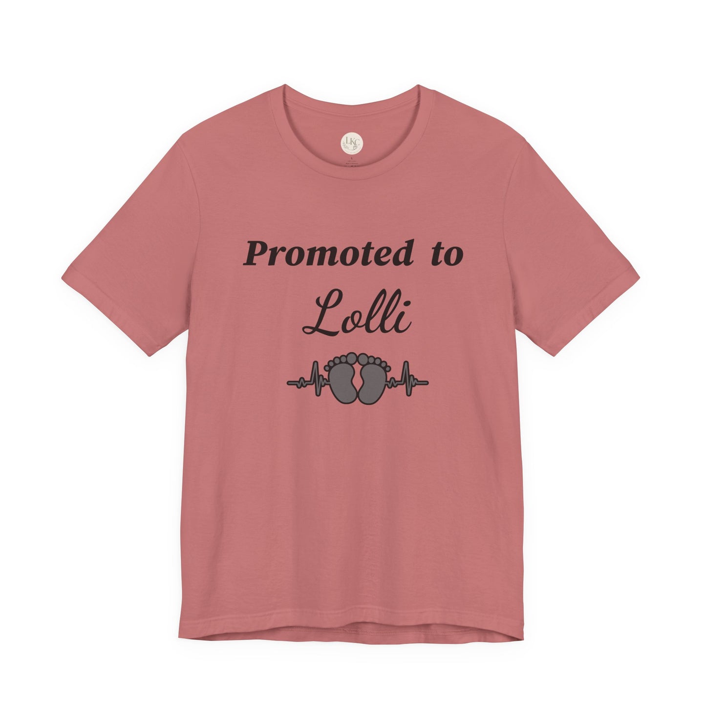 Promoted to Lolli Baby Announcement Tee