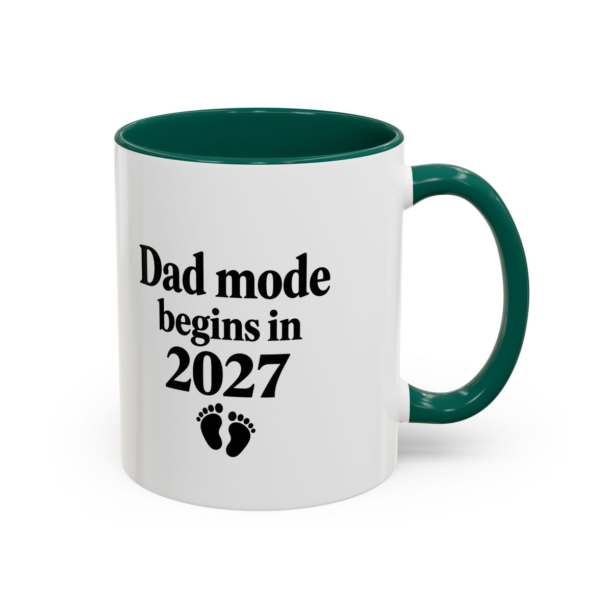 Daddy Est. 2027 Gift-Reveal Ceramic Mug