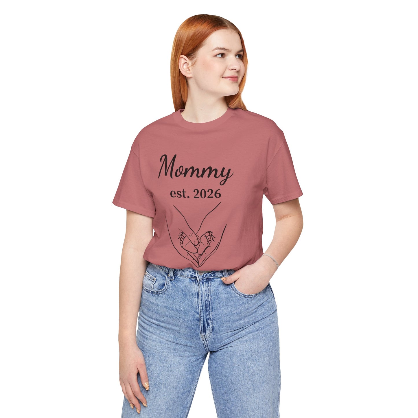 Mommy Est. 2026 T‑Shirt