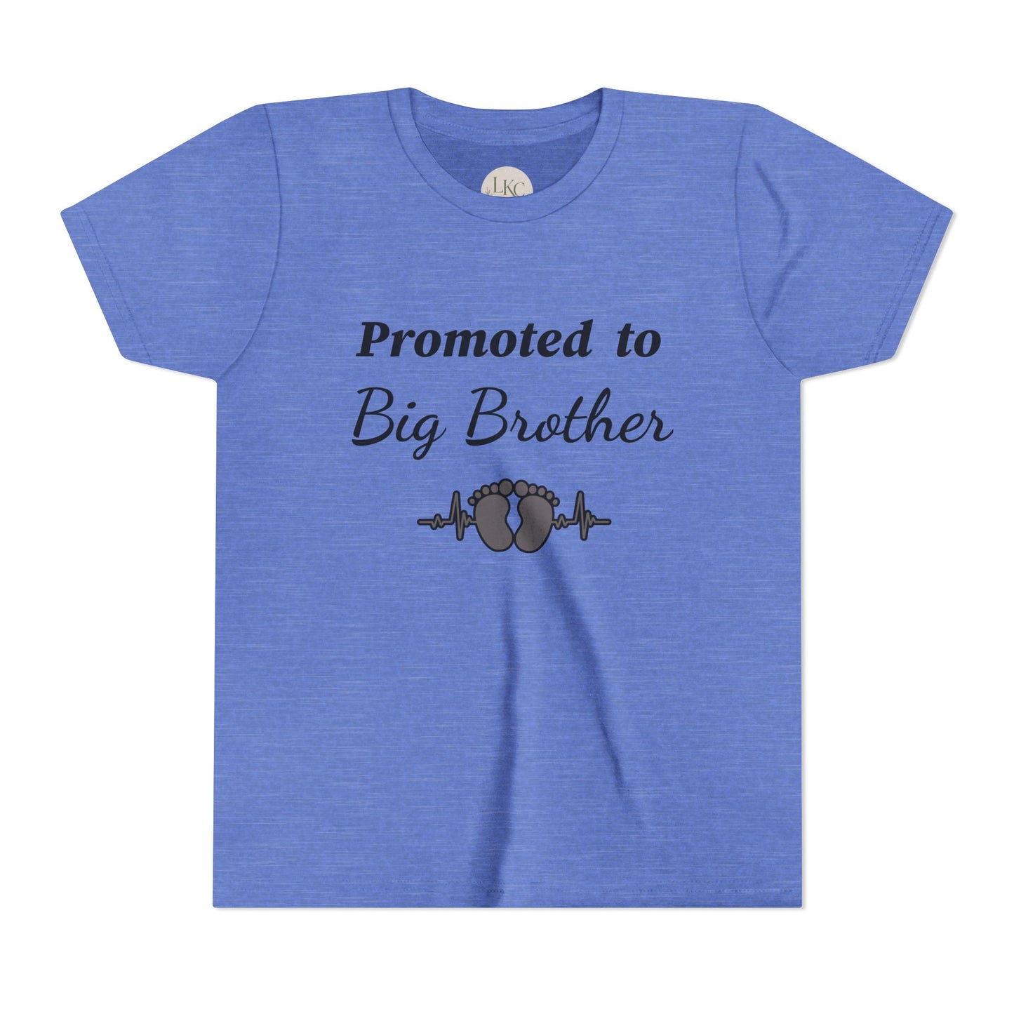 Big Brother Announcement Youth Tee – "Promoted to Big Brother" Pregnancy Reveal Shirt