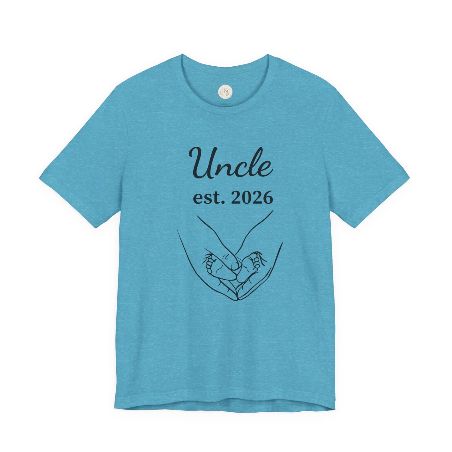 Uncle Est. 2026 T-Shirt — New Uncle Announcement Tee