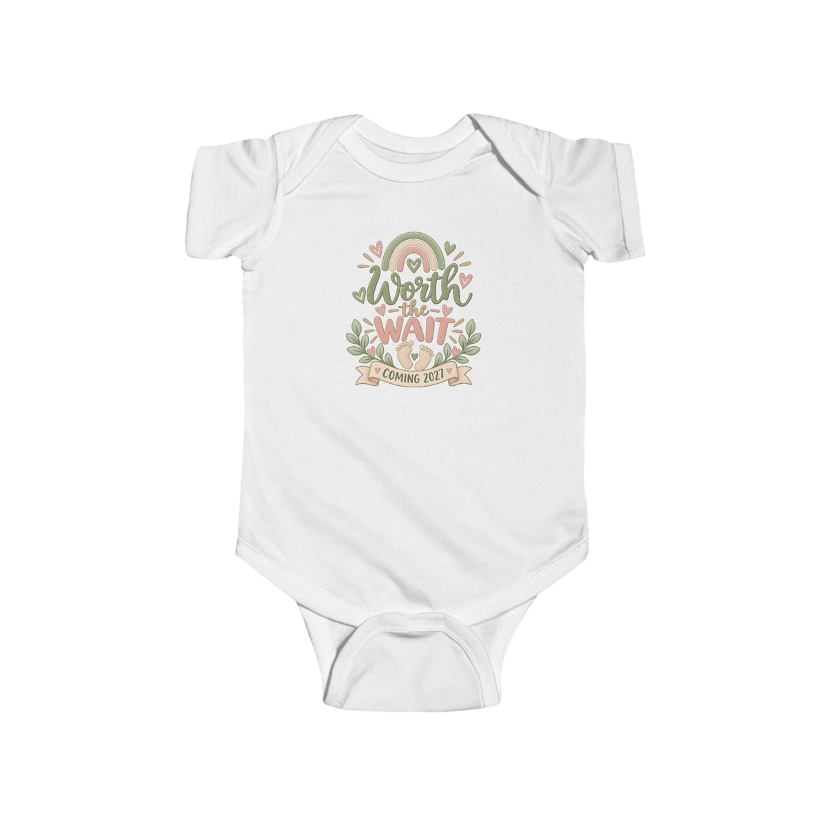 Worth the Wait Coming 2027 Baby Bodysuit