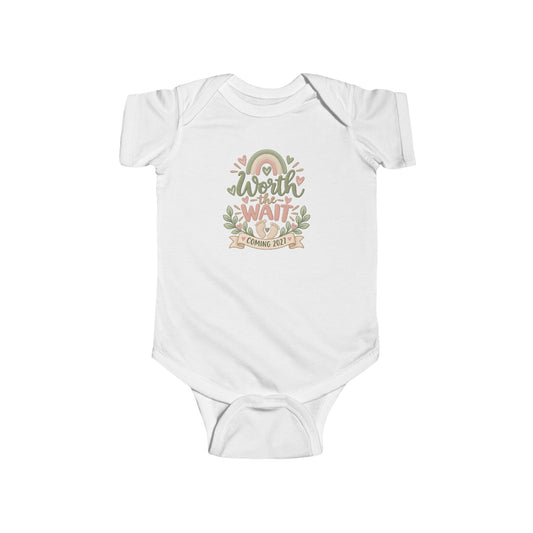 Worth the Wait Coming 2027 Baby Bodysuit