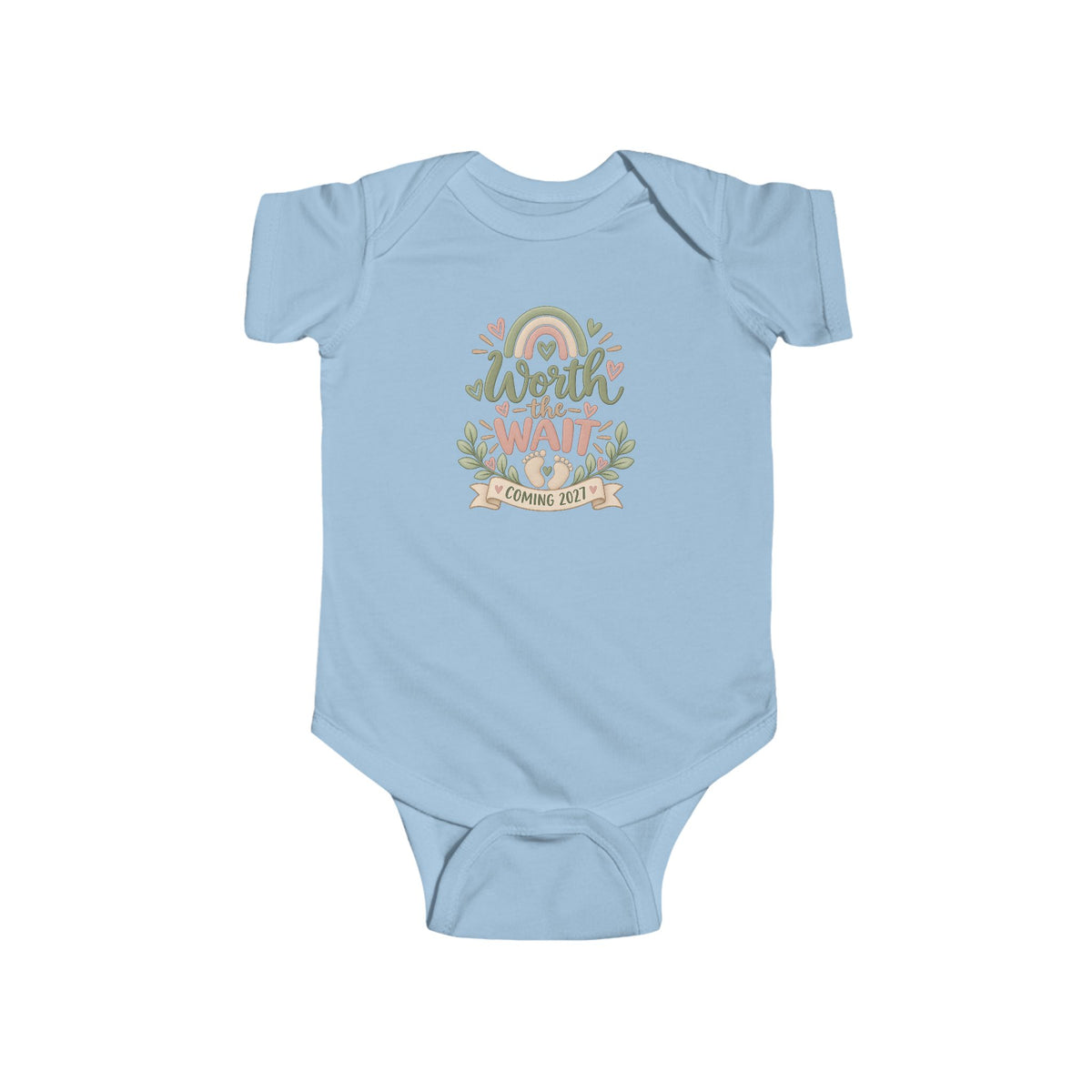 Worth the Wait Coming 2027 Baby Bodysuit