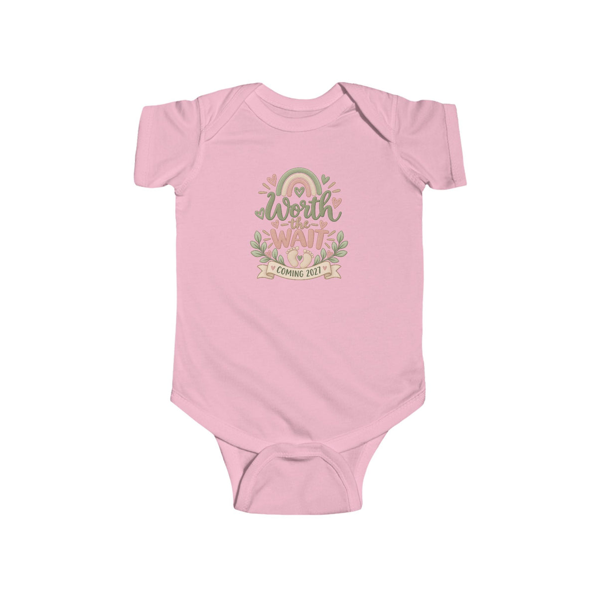 Worth the Wait Coming 2027 Baby Bodysuit