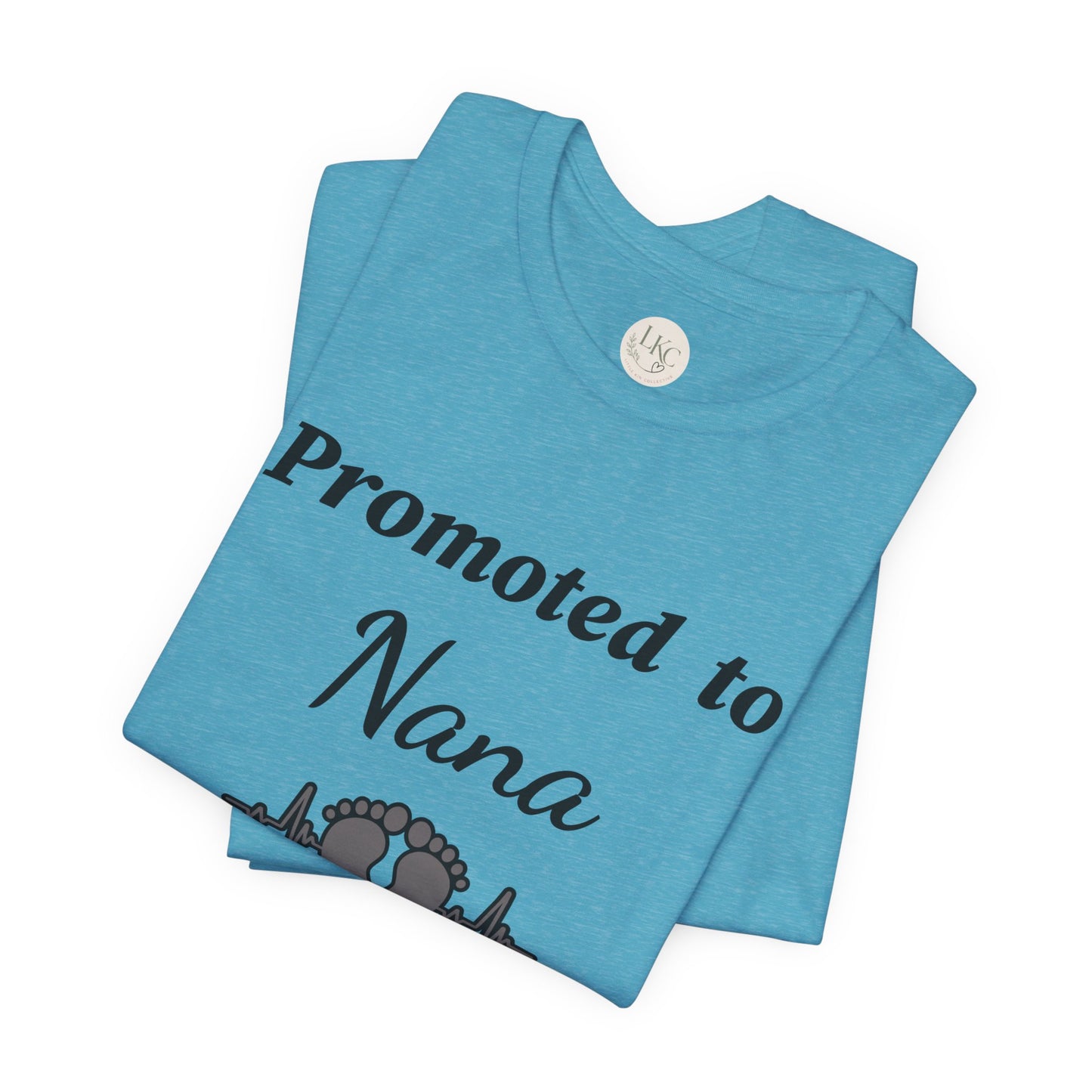 Copy of Copy of Promoted to Gigi Baby Announcement Tee — New Grandma Gift