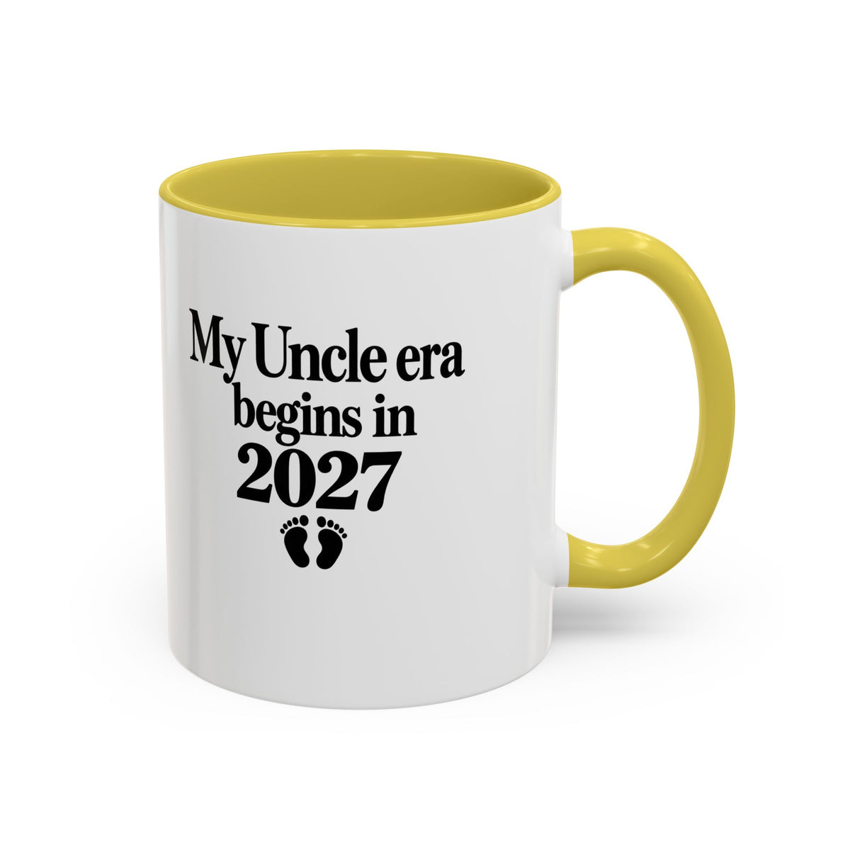 Uncle Est. 2027 Gift-Reveal Ceramic Mug