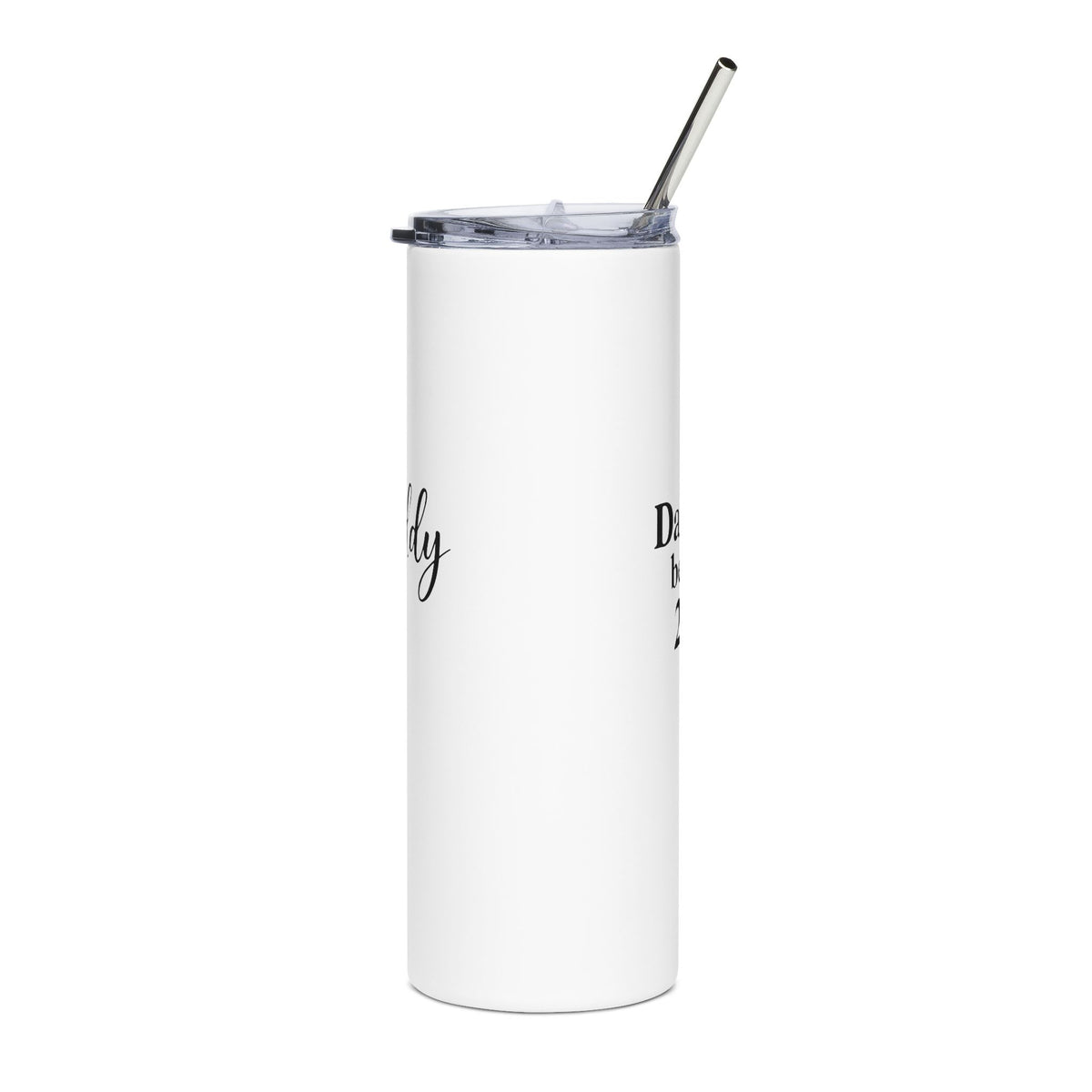 Daddy Est. 2027 Gift-Reveal Stainless Steel Tumbler