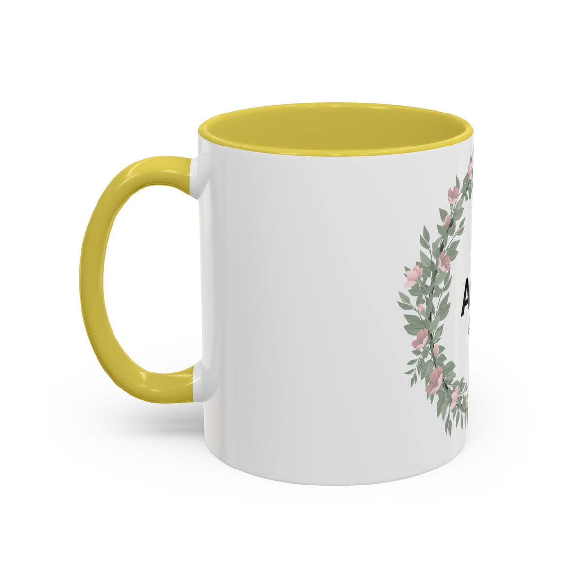 Auntie Est. 2026 Floral Mug