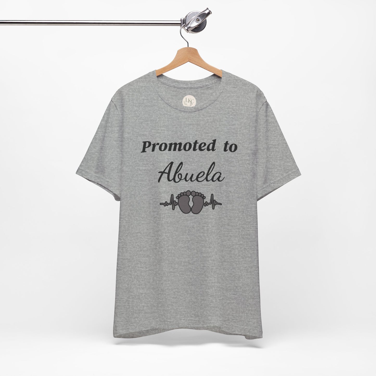 Promoted to Abuela T-Shirt — New Grandma Announcement Tee