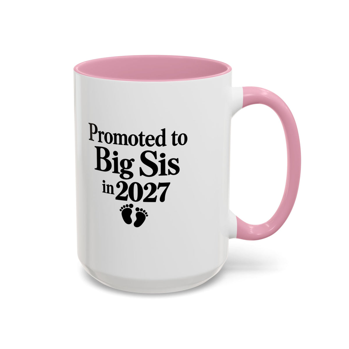 Big Sis Est. 2027 Gift-Reveal Ceramic Mug