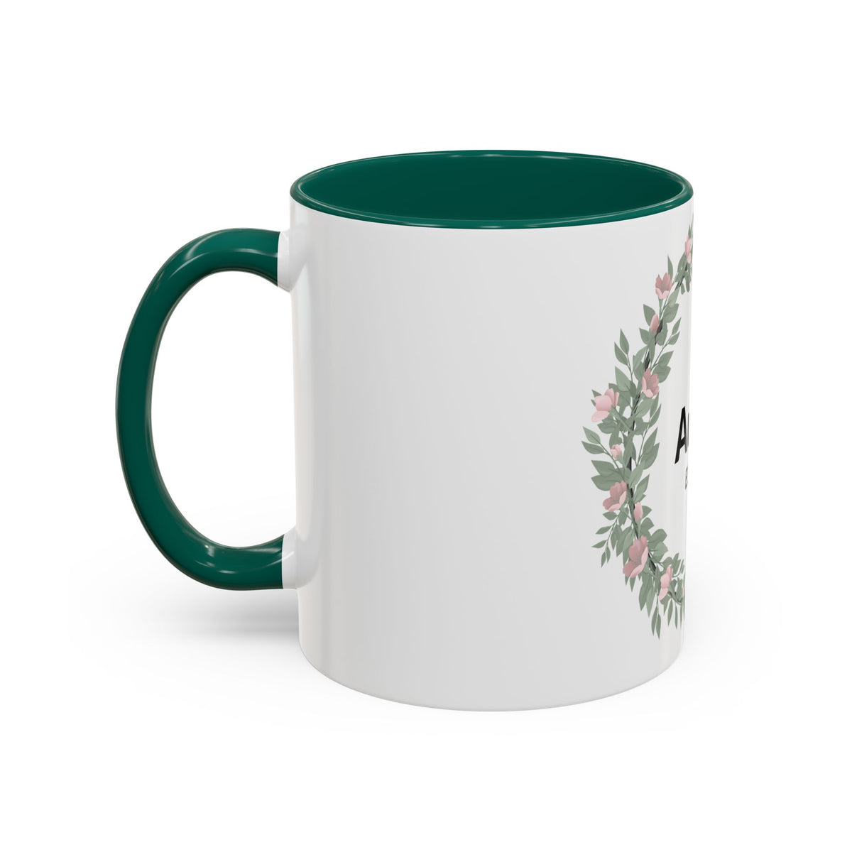 Auntie Est. 2026 Floral Mug