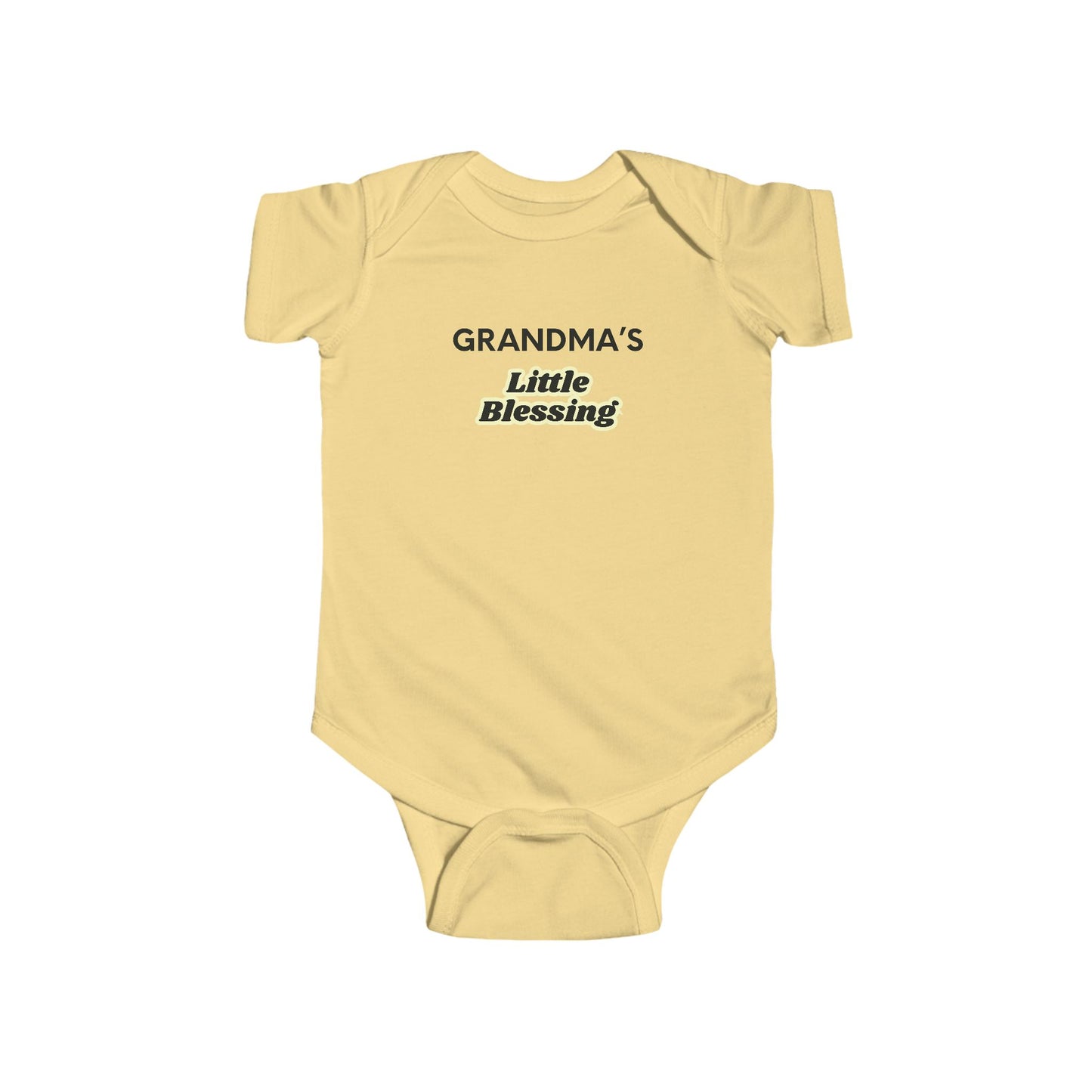 Baby Bodysuit – "Grandma's Little Blessing" Infant Onesie