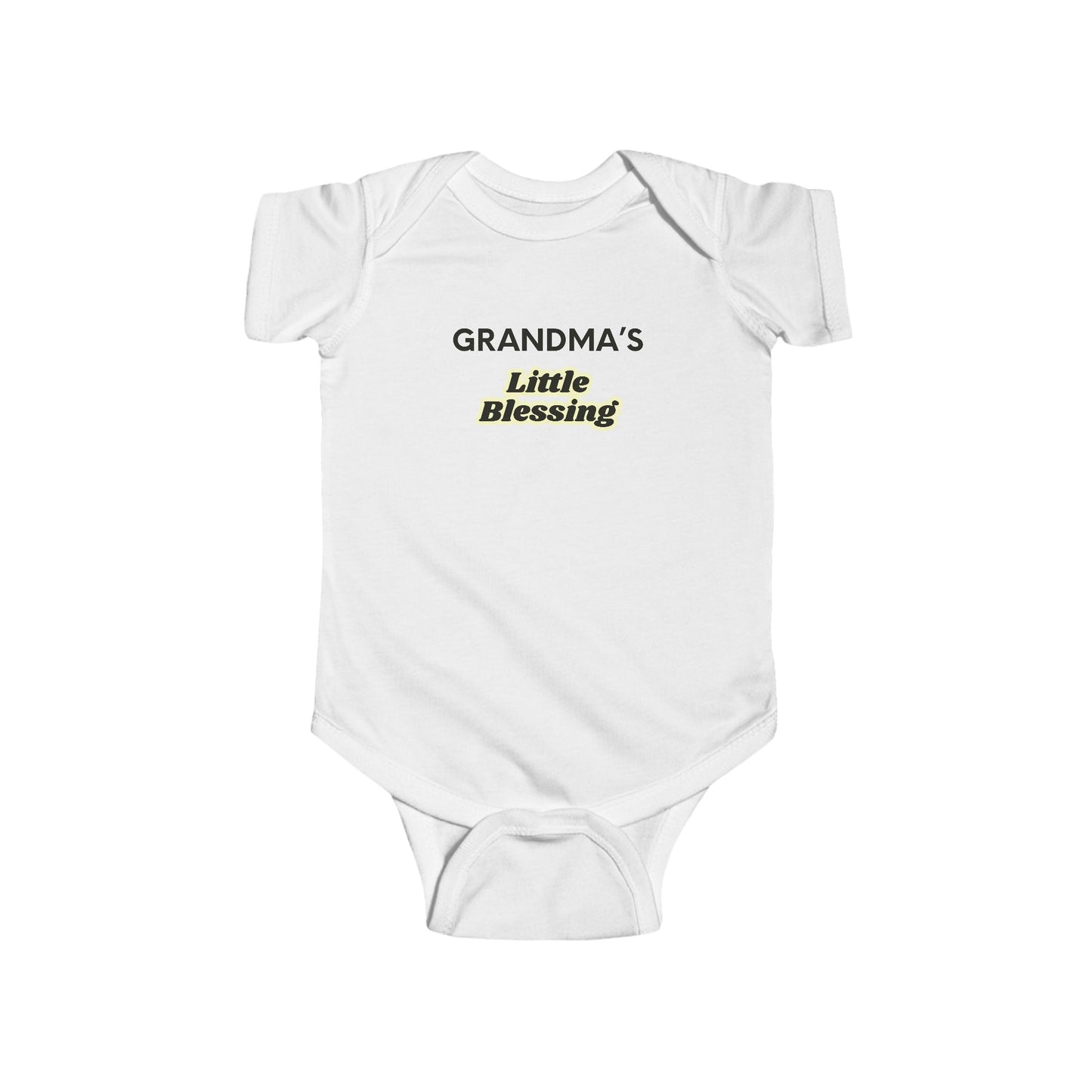 Baby Bodysuit – "Grandma's Little Blessing" Infant Onesie