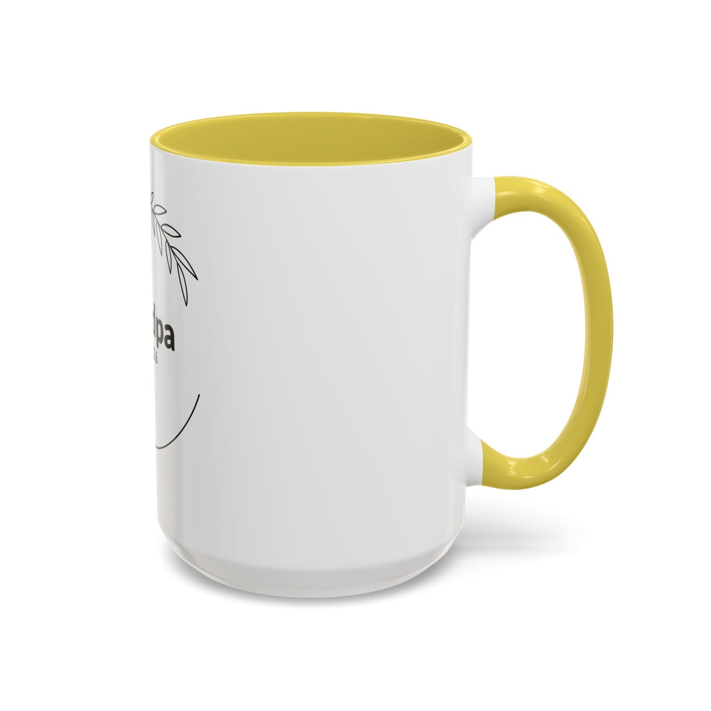 Grandpa Est. 2026 Mug — Personalized Coffee Cup for New Grandfathers