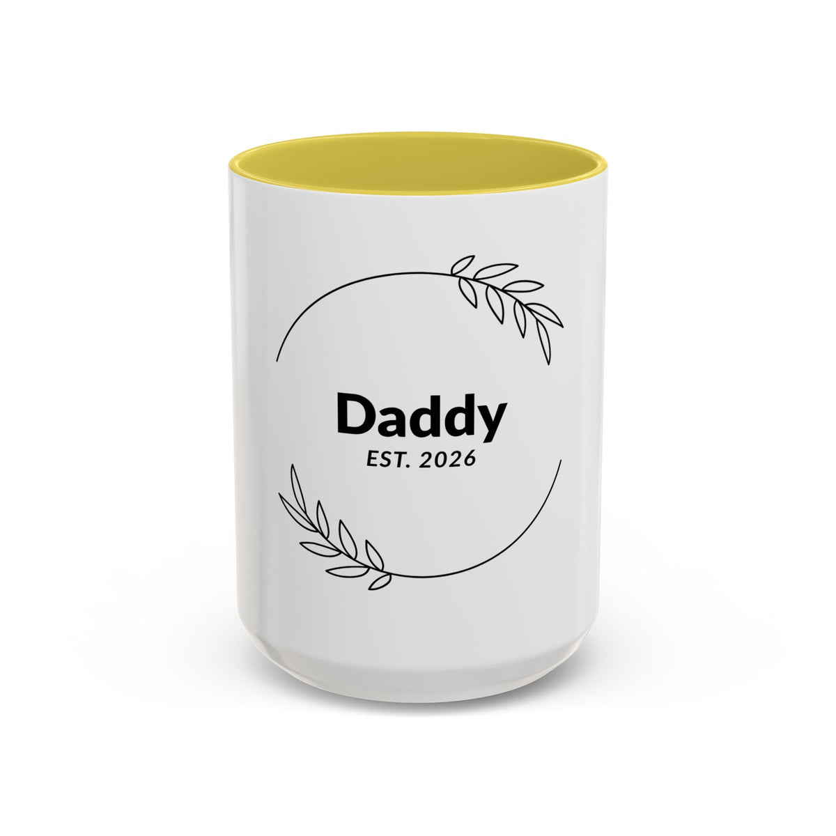 Daddy Est. 2026 Ceramic Mug