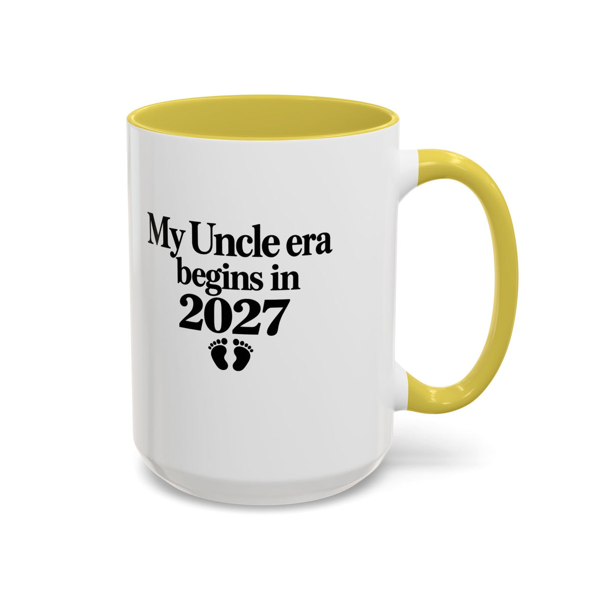 Uncle Est. 2027 Gift-Reveal Ceramic Mug