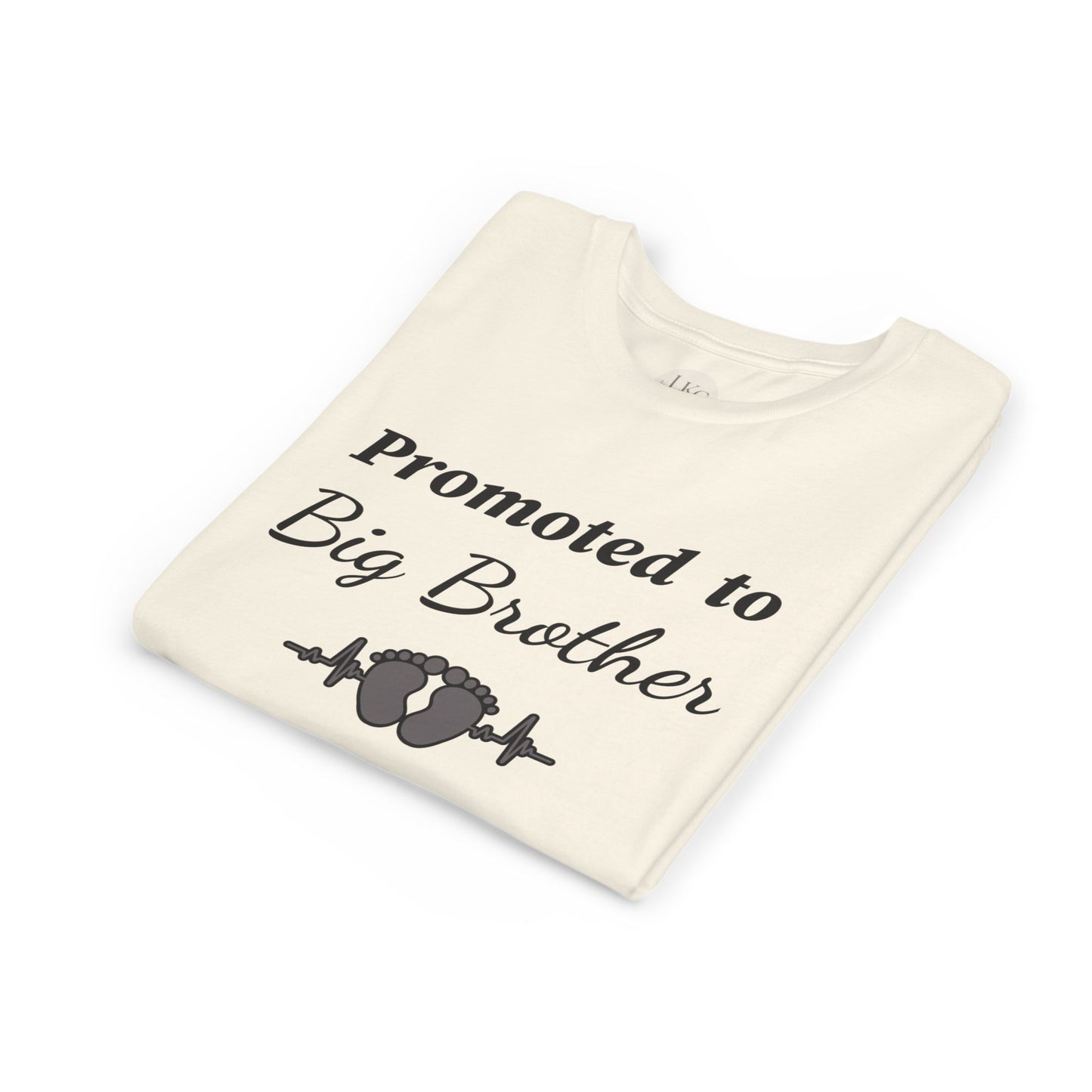 Big Brother Announcement Youth Tee – "Promoted to Big Brother" Pregnancy Reveal Shirt