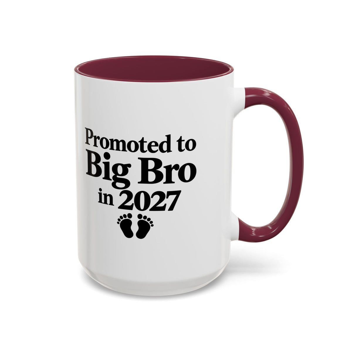 Big Bro Est. 2027 Gift-Reveal Ceramic Mug