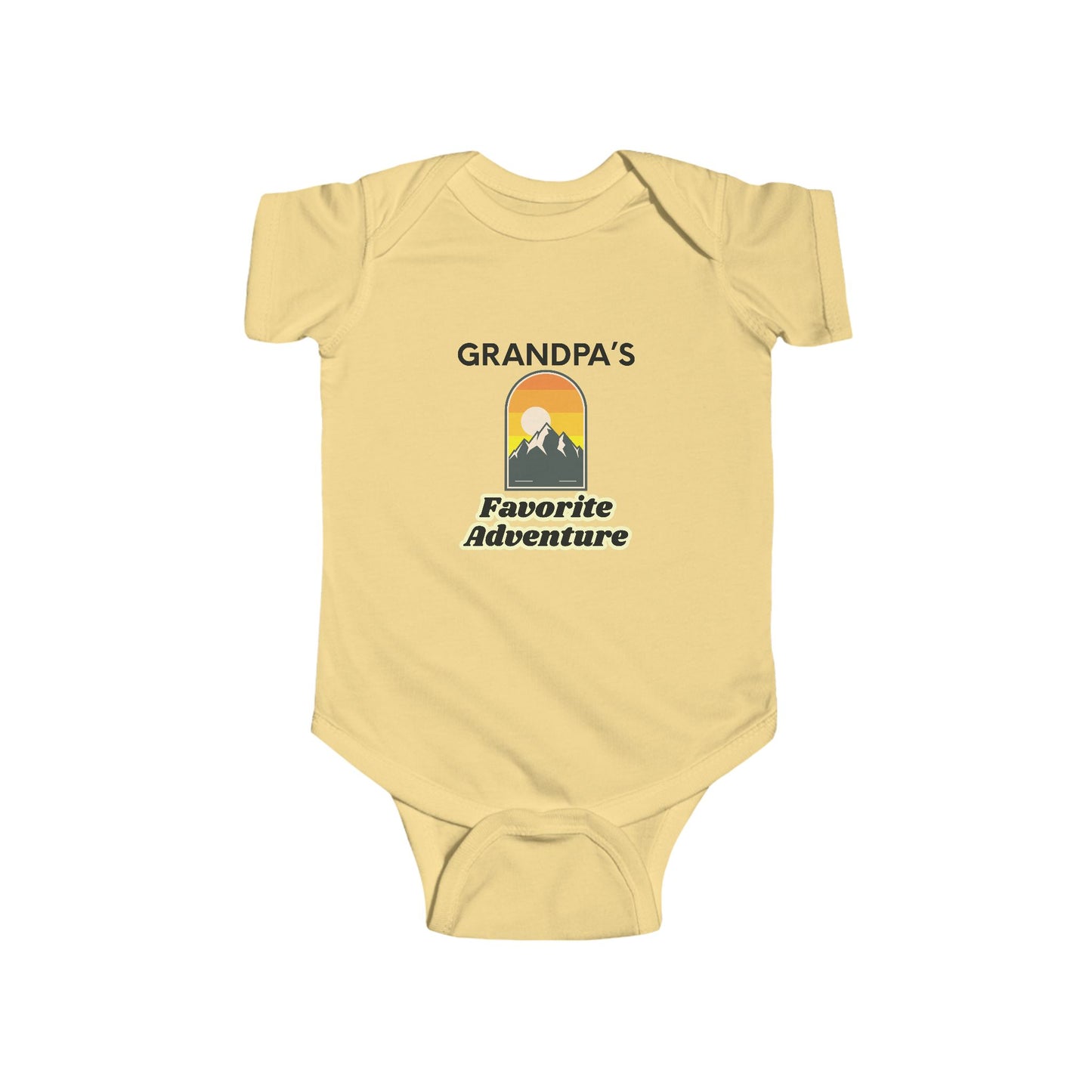 Grandpa’s Favorite Adventure Infant Bodysuit