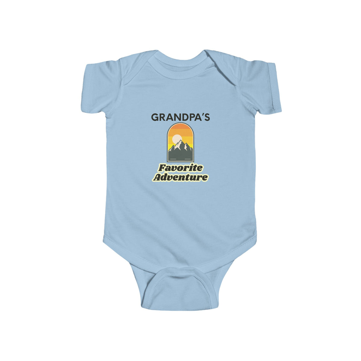 Grandpa’s Favorite Adventure Baby Bodysuit