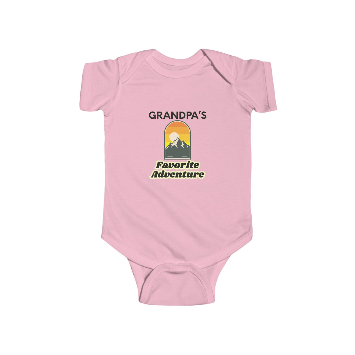 Grandpa’s Favorite Adventure Baby Bodysuit