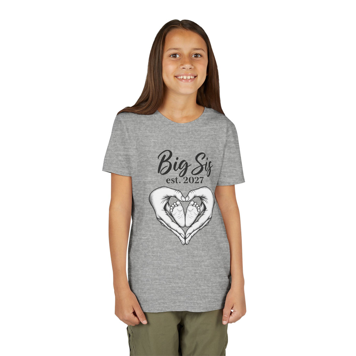 Big Sis Est. 2027 Youth Tee