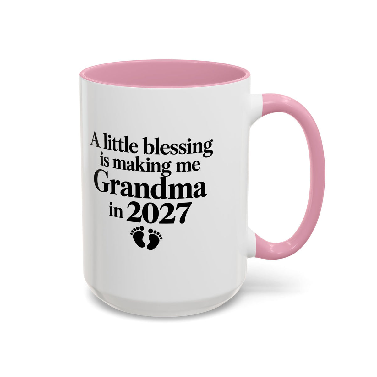 Grandma Est. 2027 Gift-Reveal Ceramic Mug