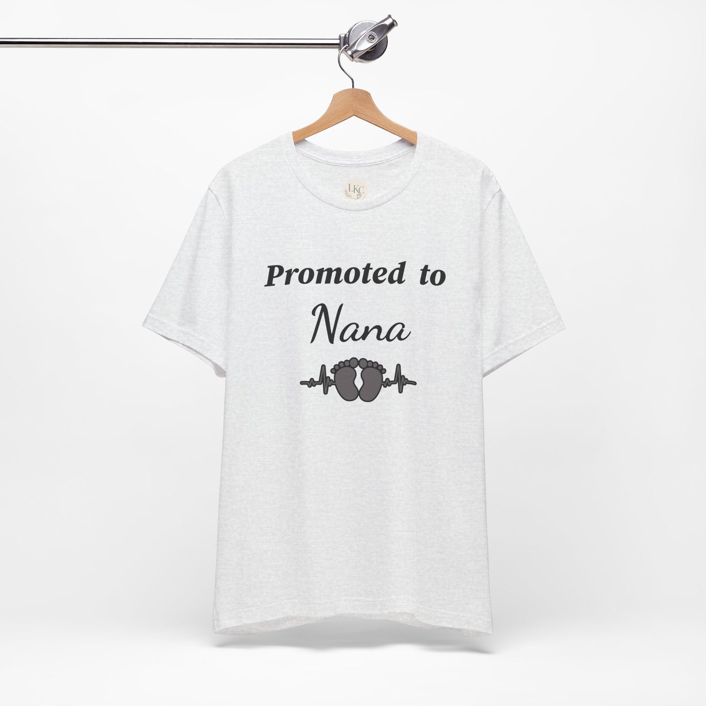 Copy of Copy of Promoted to Gigi Baby Announcement Tee — New Grandma Gift