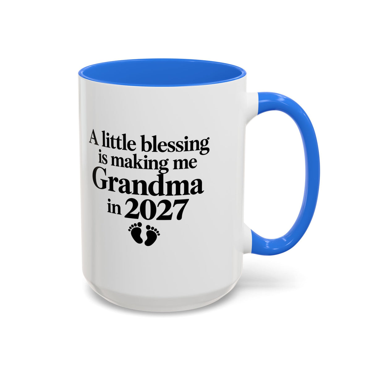 Grandma Est. 2027 Gift-Reveal Ceramic Mug