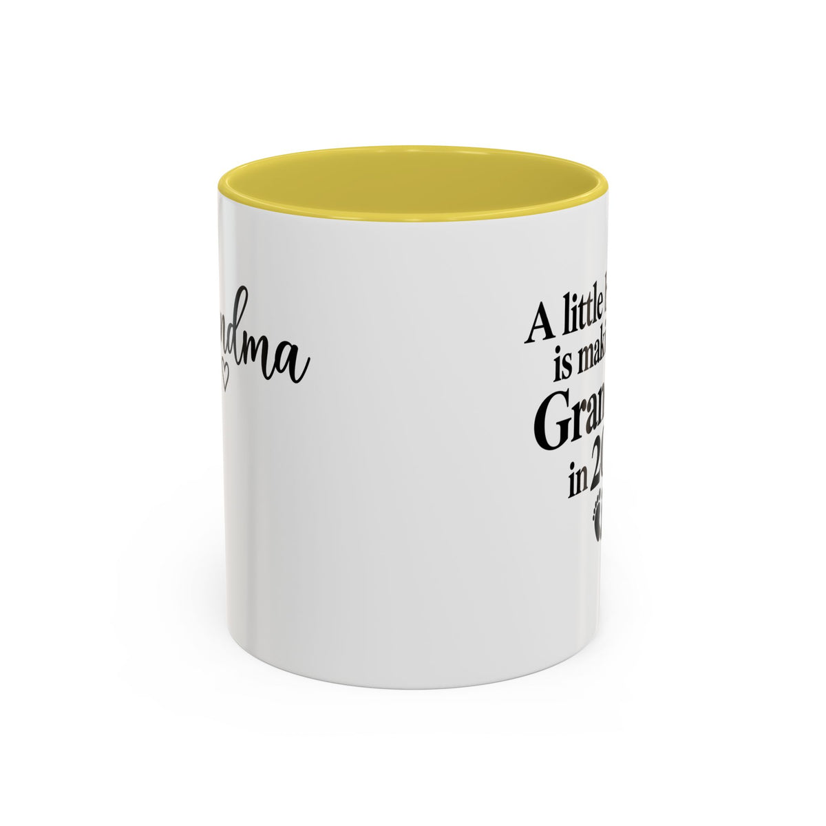 Grandma Est. 2027 Gift-Reveal Ceramic Mug