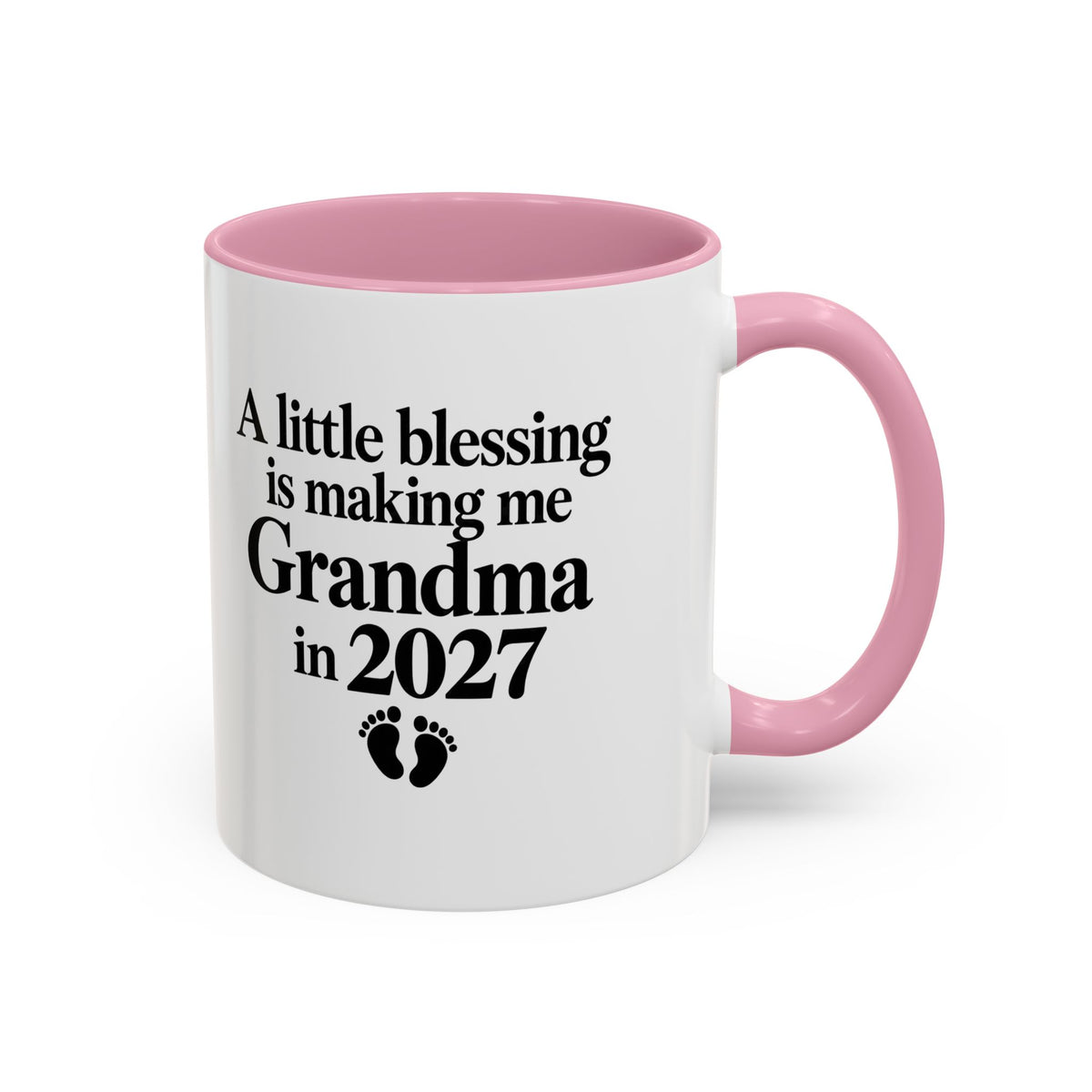 Grandma Est. 2027 Gift-Reveal Ceramic Mug