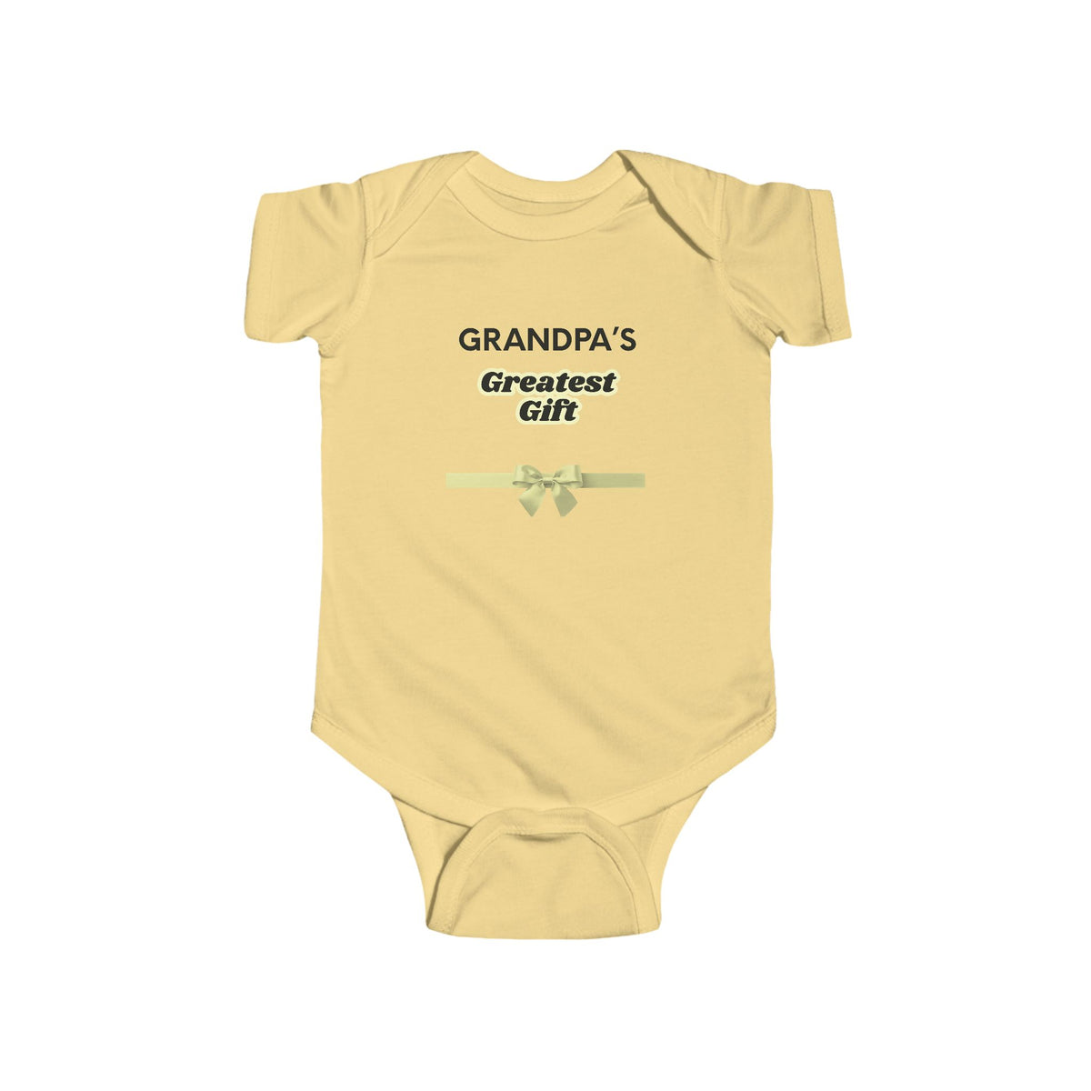 Grandpa’s Greatest Gift Baby Bodysuit