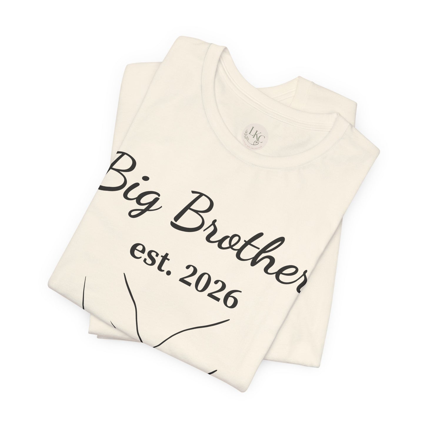 Big Brother T-Shirt "est. 2026" – New Sibling Announcement Tee