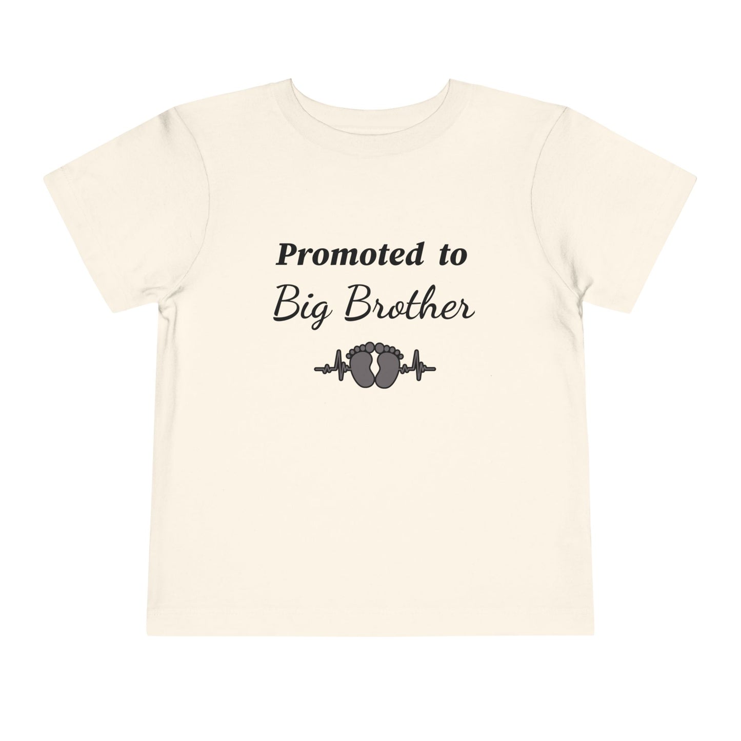 Promoted to Big Brother Toddler Tee — New Big Brother Announcement Shirt