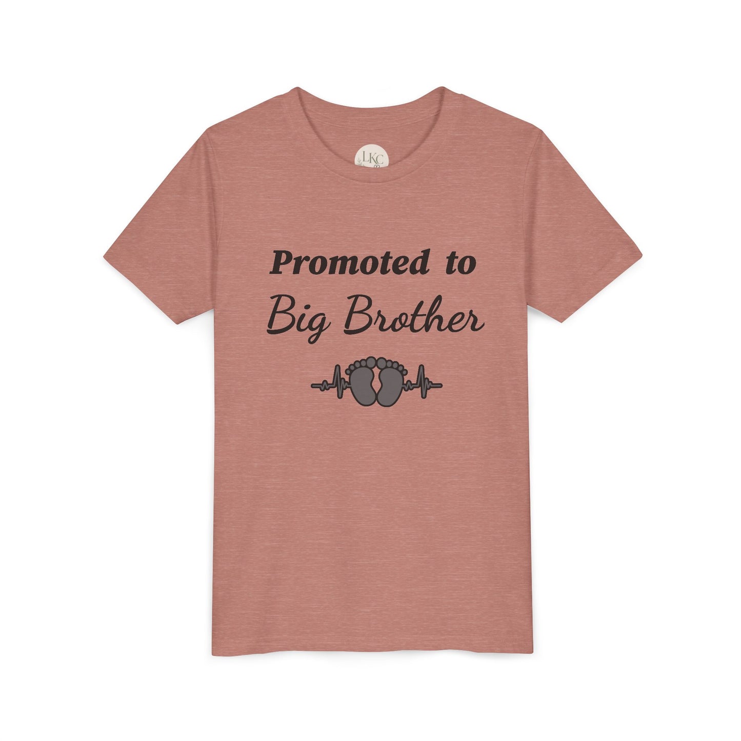Big Brother Announcement Youth Tee – "Promoted to Big Brother" Pregnancy Reveal Shirt