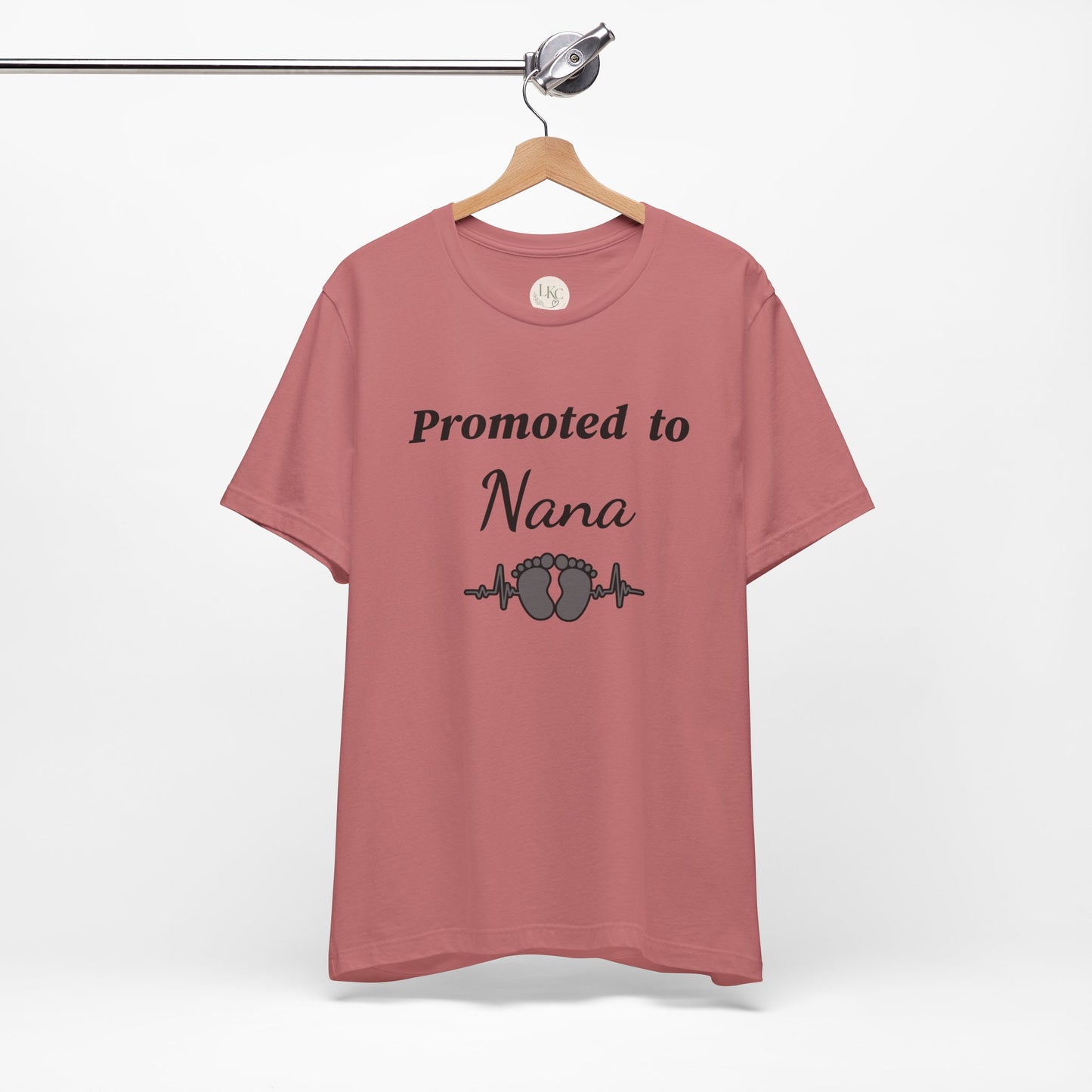 Copy of Copy of Promoted to Gigi Baby Announcement Tee — New Grandma Gift