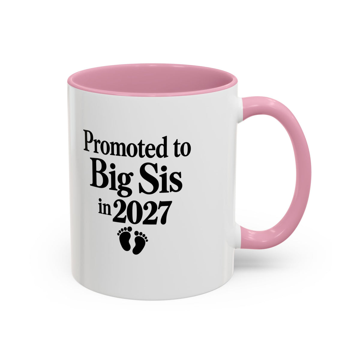Big Sis Est. 2027 Gift-Reveal Ceramic Mug