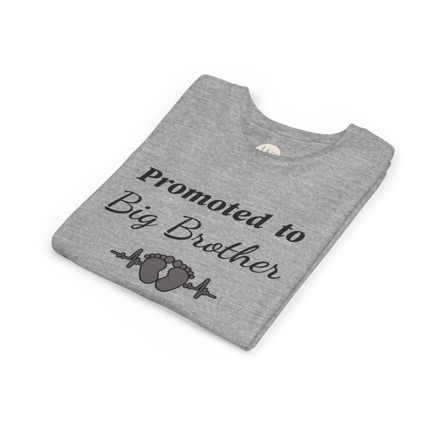 Big Brother Announcement Youth Tee – "Promoted to Big Brother" Pregnancy Reveal Shirt