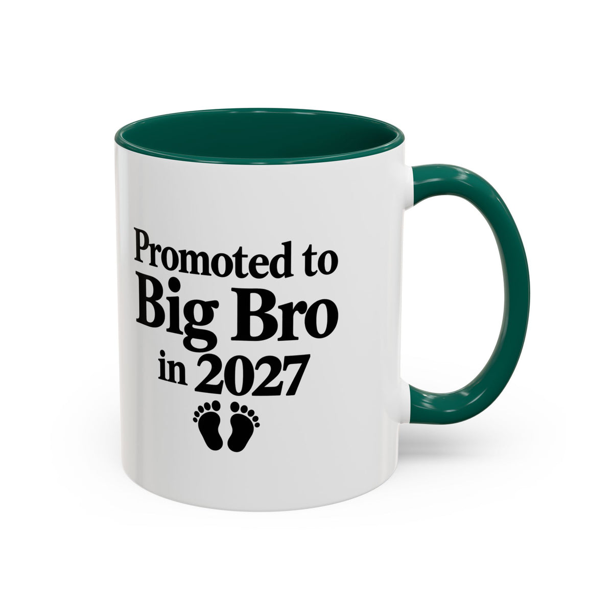 Big Bro Est. 2027 Gift-Reveal Ceramic Mug
