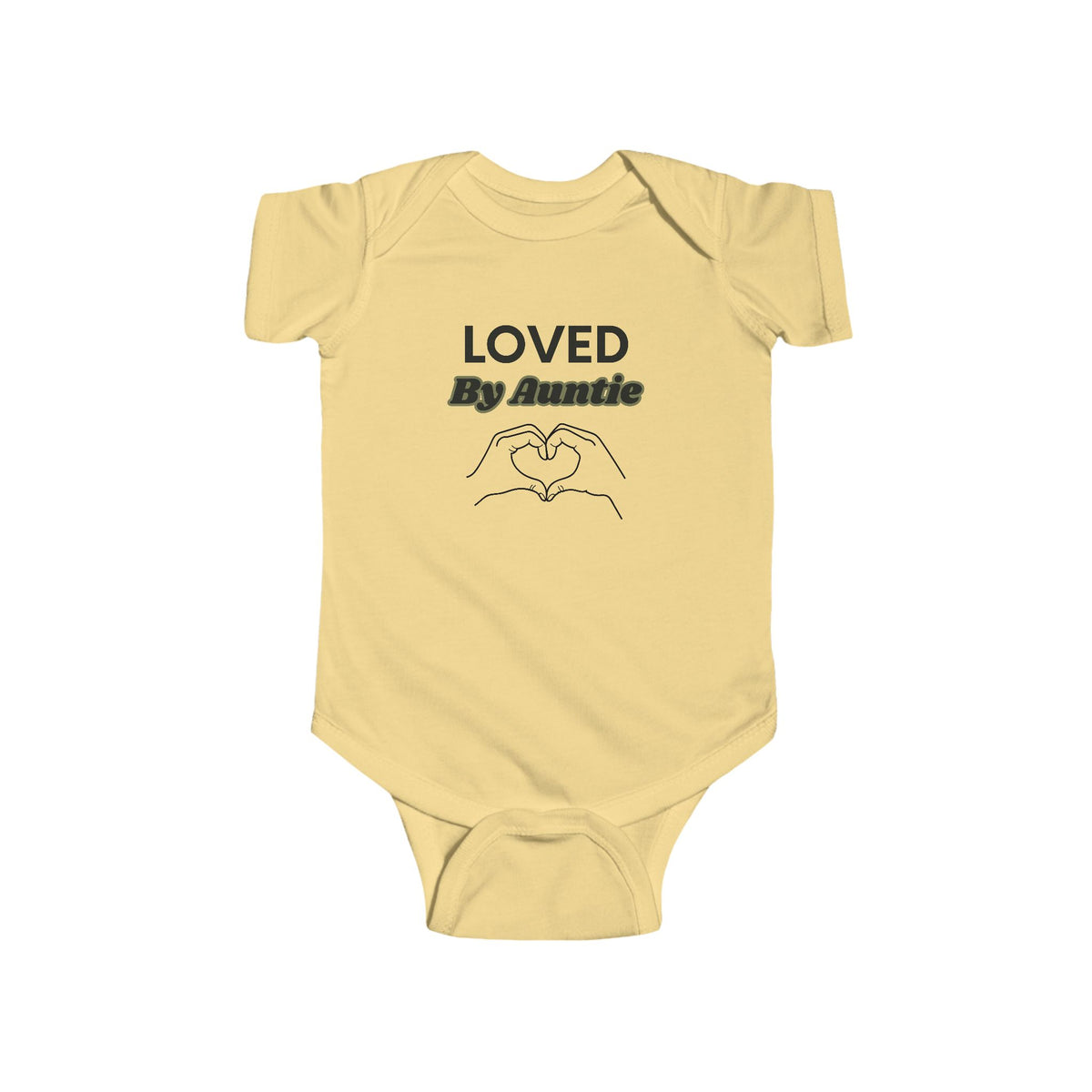 Loved by Auntie Baby Bodysuit