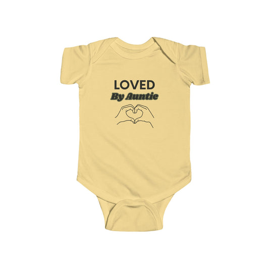 Loved by Auntie Baby Bodysuit