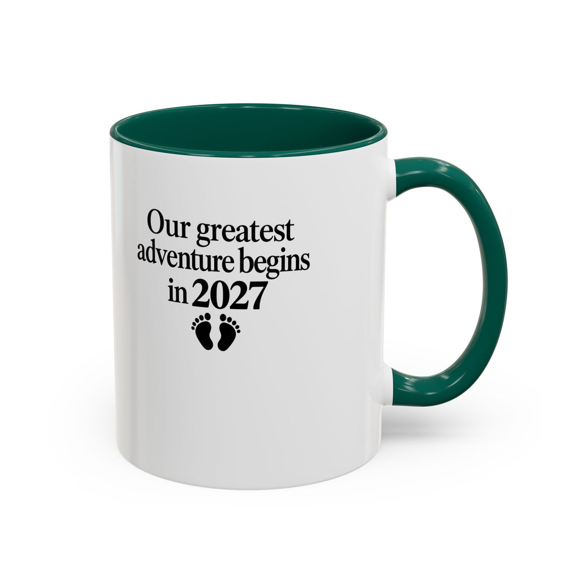 Mommy Est. 2027 Gift-Reveal Ceramic Mug