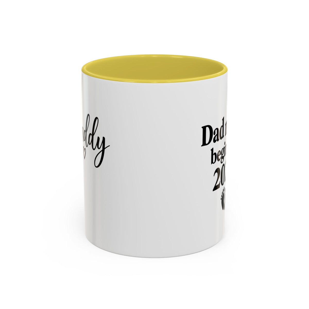 Daddy Est. 2027 Gift-Reveal Ceramic Mug