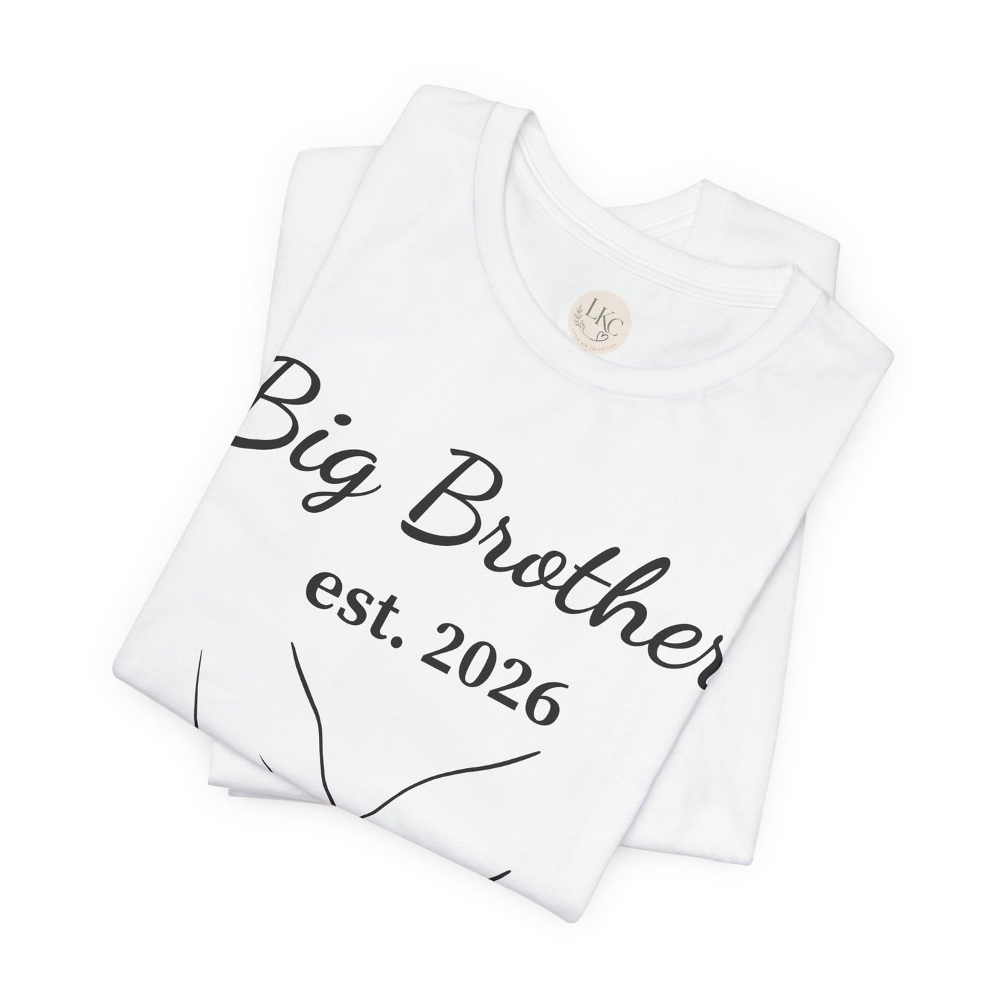Big Brother T-Shirt "est. 2026" – New Sibling Announcement Tee