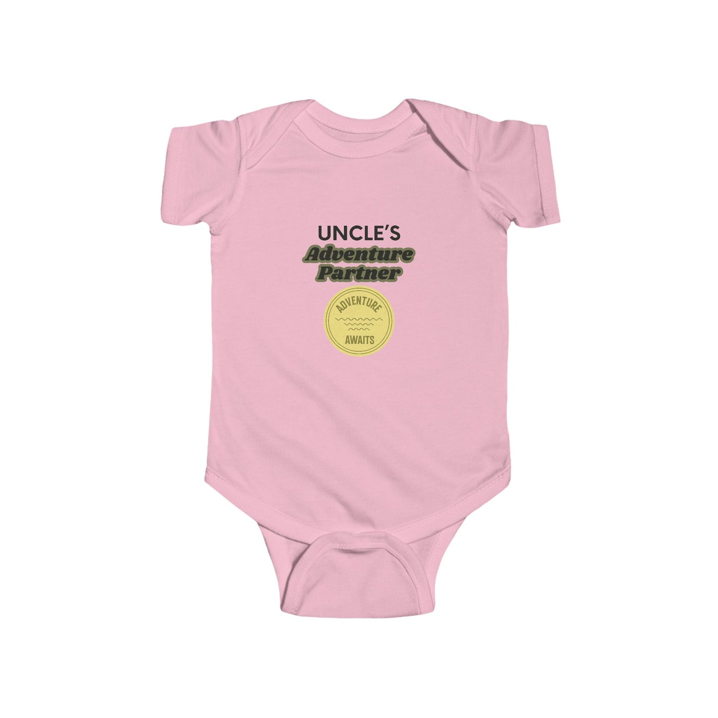 Uncle’s Adventure Partner  — Baby Onesie with badge