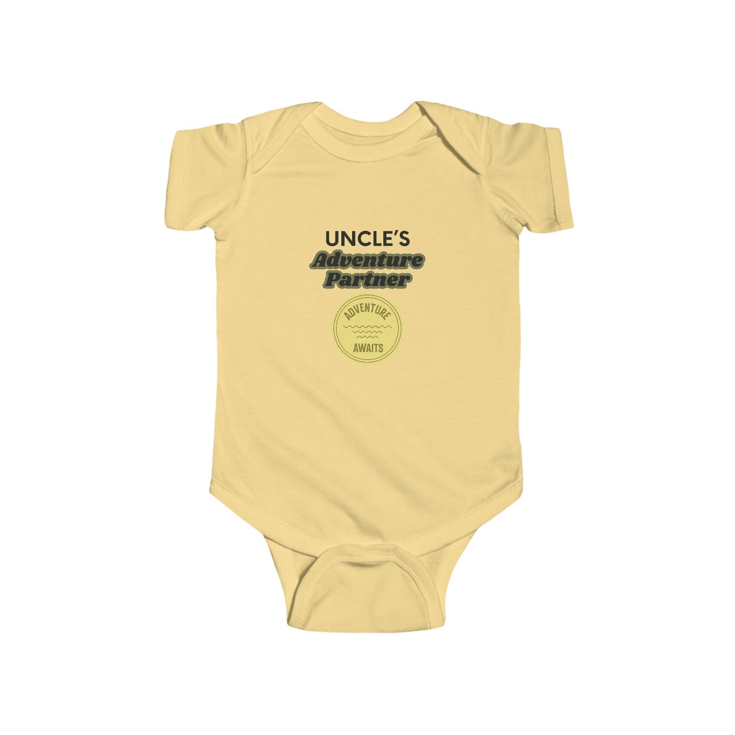 Uncle’s Adventure Partner  — Baby Onesie with badge